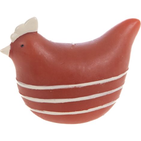 Amadeus - Bougie Poule terra 10,5 cm (lot de 4) (1/2)