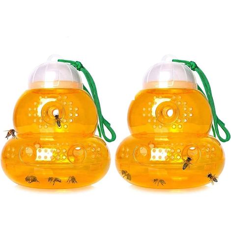 2 pièges suspendus pour guêpes et frelons (1/5)
