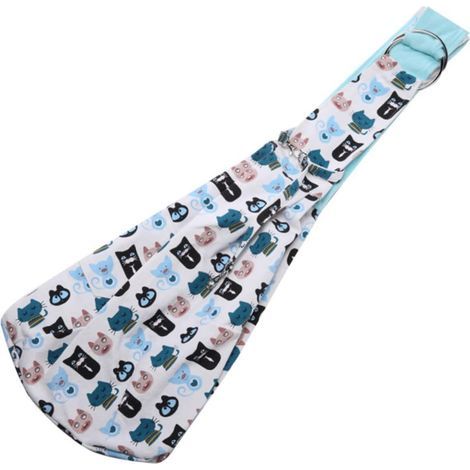 Sac pour animaux de compagnie (1 pièce), sac messager, couverture pour chien, sac de transport pour petits chiens et chats, sac bulle pour chat (1/5)