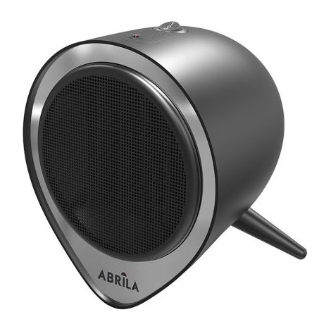 Termoventilador ceramico andino 1500w negro/plata  2potencias,protecc.sobrecalentamiento,antivuelco 21x18x18cm (1/2)