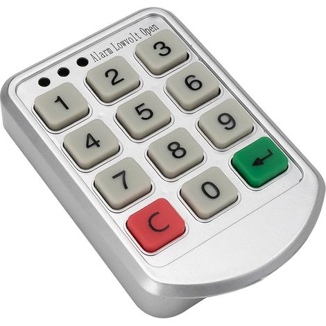 Serrure électronique intelligente à code numérique pour tiroir, porte de placard ou armoire (2023) - Sans fil (1/5)