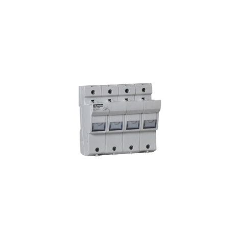 Portafusibili Sezionabili 3P+N 14X51 (Lovato Cod. Fb02A3N)
