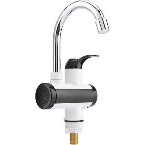 Robinet Chauffe-Eau Instantané - 3000 W - Affichage Numérique de Température - Pour Évier Cuisine - 1 Pièce (1/4)