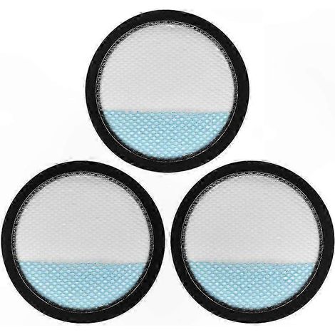 Filtres de rechange pour aspirateur balai sans fil, lot de 3, lavables et réutilisables, compatibles avec modèles 18V (1/5)