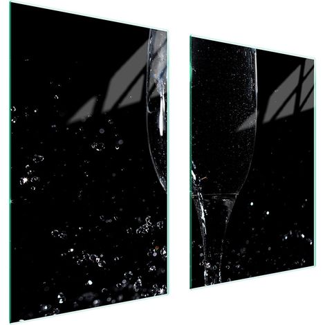GLASSCHUTZPLATTE FÜR KÜCHE 65x52 WEIN (1/5)