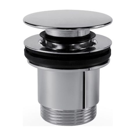 Bonde de vidage clic-clac Simple-Rapid pour lavabo Chrome - TRES 24284010