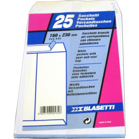 Blasetti 0535 sobre Blanco 25 pieza(s)