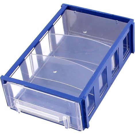Boîte rangement conception lame bleue, 150mm x 91mm 44mm pour composants (1/3)