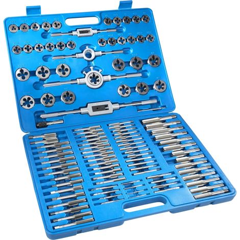 Juego de machos de roscar M2 – M18, 110 piezas (1/5)