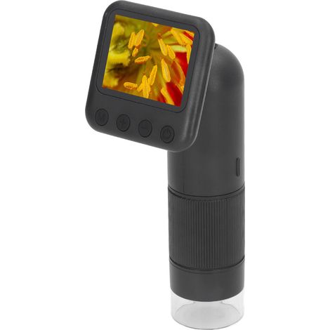 Microscope numérique portable de poche avec caméra et écran, grossissement 400x à 800x, idéal pour les travaux scolaires. (1/5)