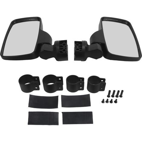Rétroviseur UTV, Rétroviseurs UTV en Verre ABS, Rétroviseurs Latéraux UTV avec Grande Vision pour Mule (1/5)