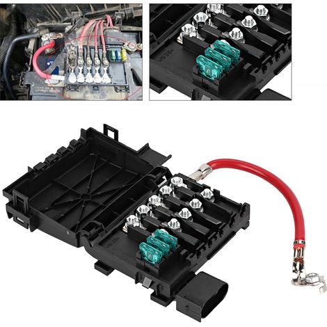 Batterieanschluss-Sicherungskasten 1J0937550A kompatibel mit Seat Cordoba 6K1 6K2 1999-2002, elektrischer Schutzkasten. (1/5)