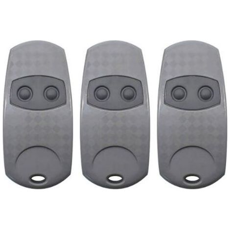 Télécommande Came TOP-432EE (3x) - Portail et porte garage - 433.92MHz - Modèles TOP432NA/432EV/432A/432M/432S compatibles (1/4)