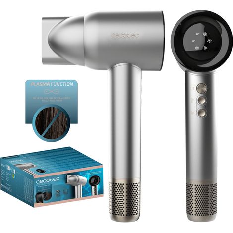 Cecotec IoniCare RockStar Nano IonTech Aluminum sèche-cheveux 1600 W Aluminium (1/5)