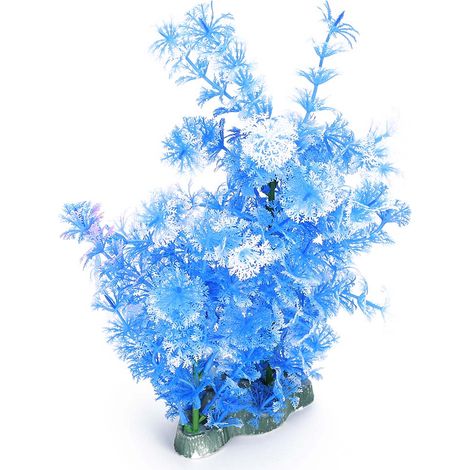 Poissons d'Aquarium Décoratifs en Plantes Aquatiques Violettes et Blanches - AUTRES (1/5)