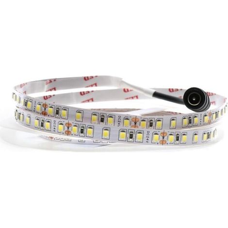 Tiroir LED 24V DC SMD2835 Ziadna IP20 120 Led/m - 5 Métros 6000K - Ledme - LM2135 (1/2)