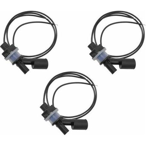 Plastic Water Level Sensors with Horizontal Float Switch for Aquarium Pack of 3
