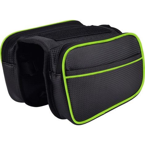 Fahrradtaschen – Fronttaschen – Mountainbike-Taschen mit großem Fassungsvermögen – Wasserdicht – Lenkertasche für Handy – Satteltasche (1/2)