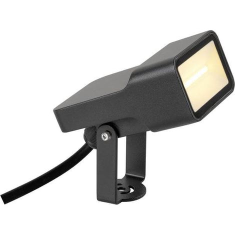 Projecteur ext. SYNAWIDE spot piquet noir LED 55W 3000K IP65 bord mer - SLV - 1008479 (1/3)