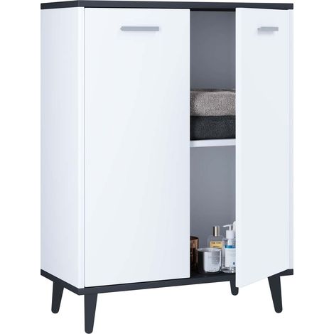 Commode de tiroirs en bois Anrichte Lindas 81x60x32 - VCM (1/3)