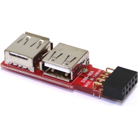 BeMatik - Convertisseur USB mère de broches 2x5 à 2xAH (1/2)