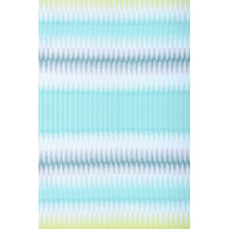 Deko Trends Ambra 60 – Tenda con occhielli, Poliestere, verde petrolio della Menta, 245 x 137 cm