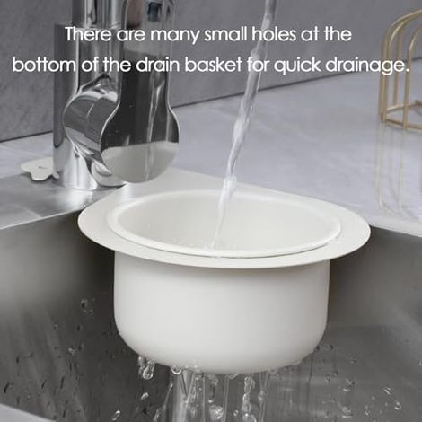 Spülbecken Ersatz Siebkörbchen Edelstahl Korb Spüle Sieb Abfluss Siebeinsatz