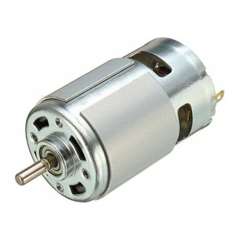 775 Dc 12V-36V 3500-9000Rpm Moteur Roulement a Billes Grand Couple Haute Puissance a Faible Bruit Moteur a Courant Continu Accessoires Alimentation electrique