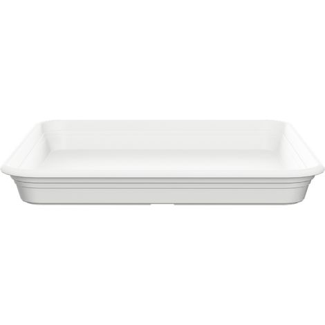 Florus Soucoupe Universelle Quadro 31 - Blanc - L 31 x B 30.8 x H 0 cm - extérieur - 100% recyclé