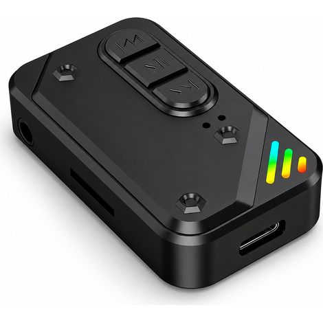 Émetteur-Récepteur Audio Bluetooth 5.3 2-en-1 avec AUX pour Voiture, PC, TV et Enceintes, M-01 (1/5)
