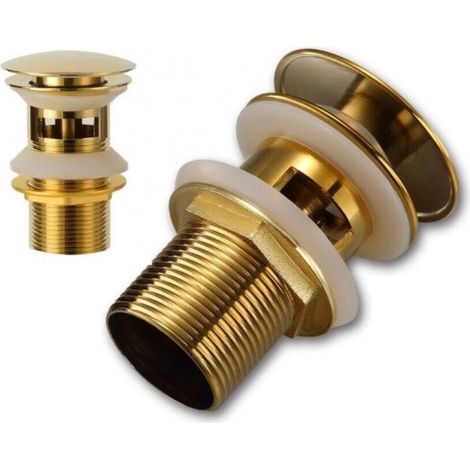 Piletta scarico click clack universale tappo lavabo lavello bidet 59603