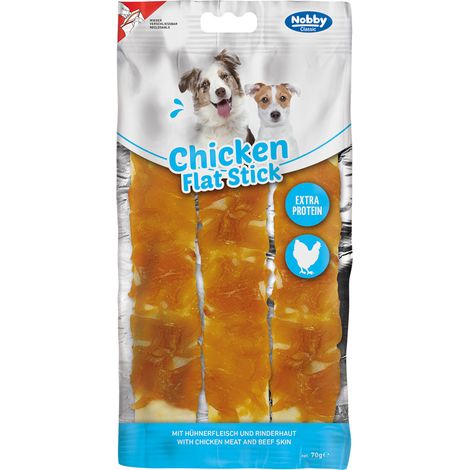 Nobby StarSnack Classic Hundeleckerli Barbecue Chicken Flat Stick 70 g Soft-Snack (1/3)