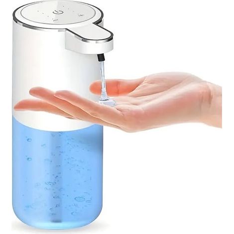 Dispensador de jabón, Bomba de jabón, Dispensador de jabón automático de 380 ml con sensor sin contacto, Batería de litio recargable (1/5)