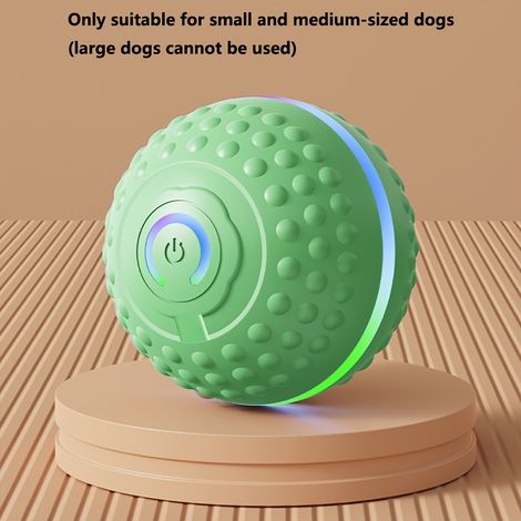 1 Balle rebondissante automatique pour chien, balle sauteuse pour amuser, rechargeable par USB, convient aux chiens de petite et moyenne taille (1/5)