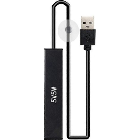 Mini chauffage d'aquarium 5W rechargeable par USB pour petits aquariums (1/4)