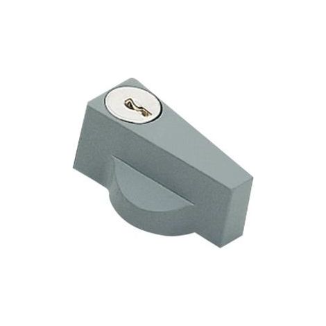 Hager maniglia+chiave orion plus ral7046 fl96z