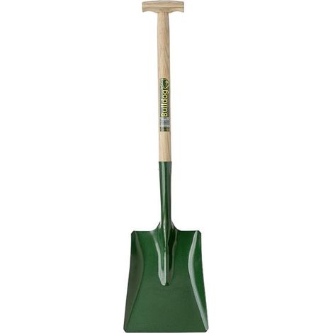 Bulldog 2SM2T 2SM2T Open Socket Square Shovel No.2 T-Handle BUL2SM2T (1/2)