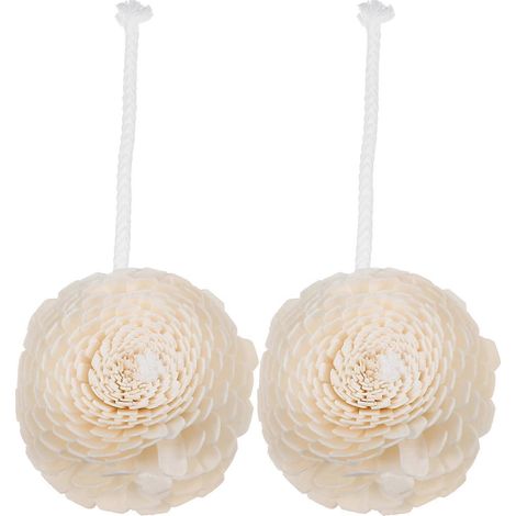 Lot de 2 diffuseurs de parfum décoratifs en forme de fleur artificielle, à réaliser soi-même. Diffuseur d'arômes pour fleurs artisanales. (1/5)