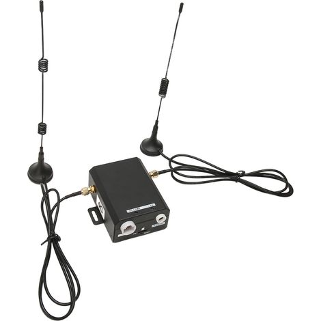 Routeur industriel 4G LTE 300 Mbps, emplacement pour carte nano SIM, 32 utilisateurs, boîtier métallique, point d'accès Wi-Fi mobile avec 2 antennes (1/5)