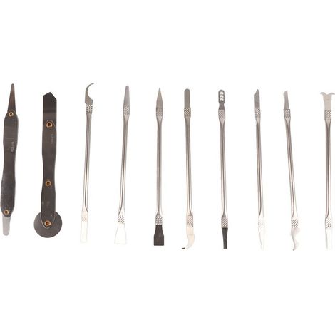 Kit de 9 outils de levier en acier allié pour la réparation de téléphones portables, tablettes, ordinateurs, montres et appareils électroniques (1/5)