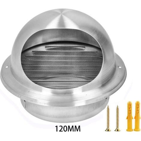 160 extracteur externe en acier inoxydable évent externe réutilisable sortie de Ventilation d'air ronde pour la cuisine (1/5)