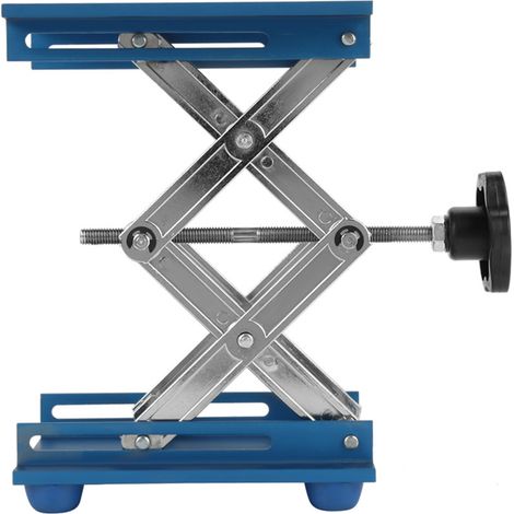 Plateforme élévatrice de laboratoire en oxyde d'aluminium, support à ciseaux, 150150250mm (1/5)