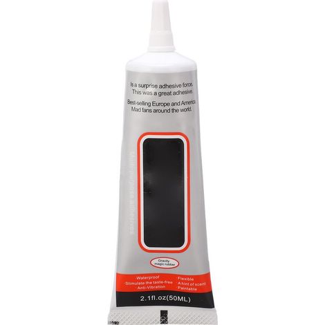 Colle Super adhésive multifonctionnelle B7000, pour bijoux, perles, réparation de téléphones, bricolage, métal, verre, bois, caoutchouc, PVC, 50ml (1/5)
