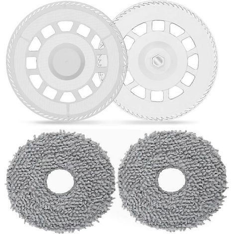 plaques et lingettes de nettoyage pour aspirateur DJI ROMO A/S/P - Pièces de rechange pour bac à serpillière (1/5)