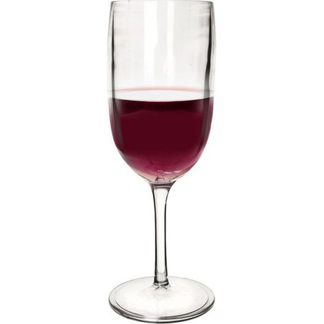 Verre À Vin - 320 ml - Diamètre 7 cm - Hauteur 21,5 cm - Incassable - Lave-Vaisselle - 1 Pièce (1/5)