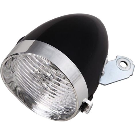 Éclairage rétro pour fourche de vélo, 3 LED, noir, piles AAA non incluses. (1/2)
