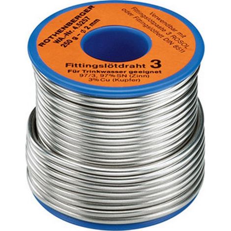 Filo D'Apporto, Modello: Coil 250 G, Diametro 3,0 Millimetri