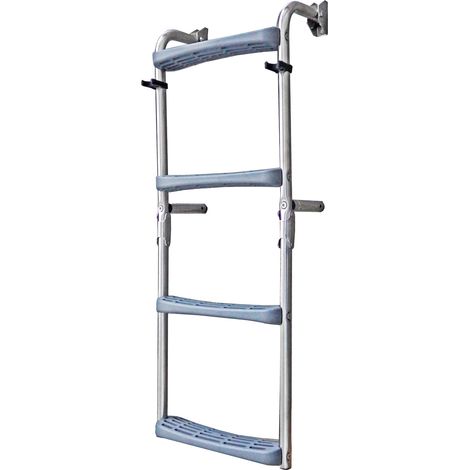 Scala pieghevole plastimo folding ladder acciaio inox 60x37 cm (1/2)