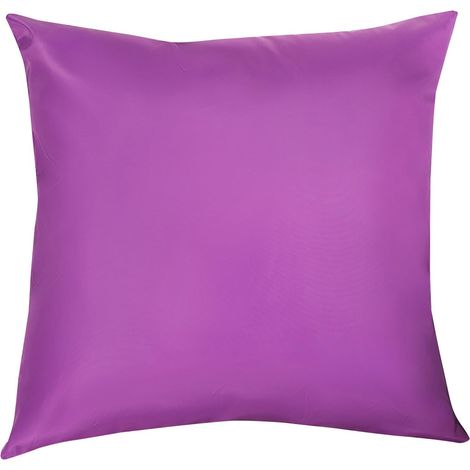 Housse De Coussin Extérieur - Spandex - 45 x 45 cm - Fermeture Éclair Cachée - Pour Canapé De Jardin Terrasse Balcon - 1 Pièce (1/5)