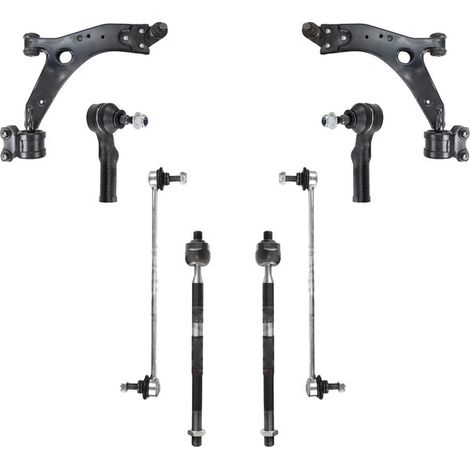KIT BRACCIO OSCILLANTE 8 PEZZI COMPATIBILE CON FORD KUGA I 2.0 TDCi 03.2008 - 11.2012 / Kit Sospensione Completo OE/OEM / Bracci Oscillanti + Testine Sterzo / Sostituzione Diretta OEM